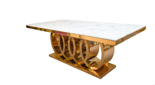KT1378 Coffee Table Gold